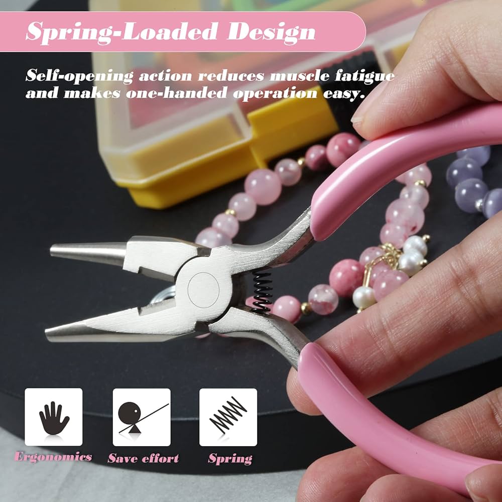 Amazon.com: SPEEDWOX 5 Inch Concave Round Nose Pliers with